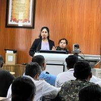 Dr Nivedita Giving Lecture at AFMC Pune